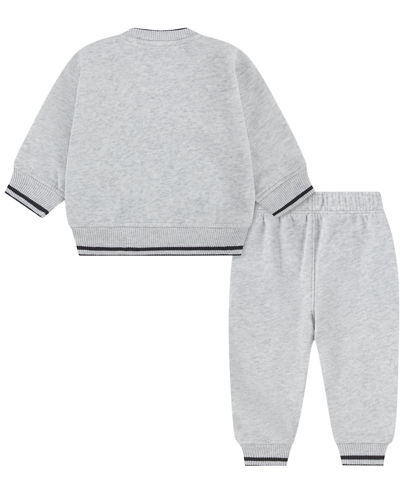 abercrombie kids Baby Boys' and Girls' Long-Sleeve Top Pants, 2-Piece Set