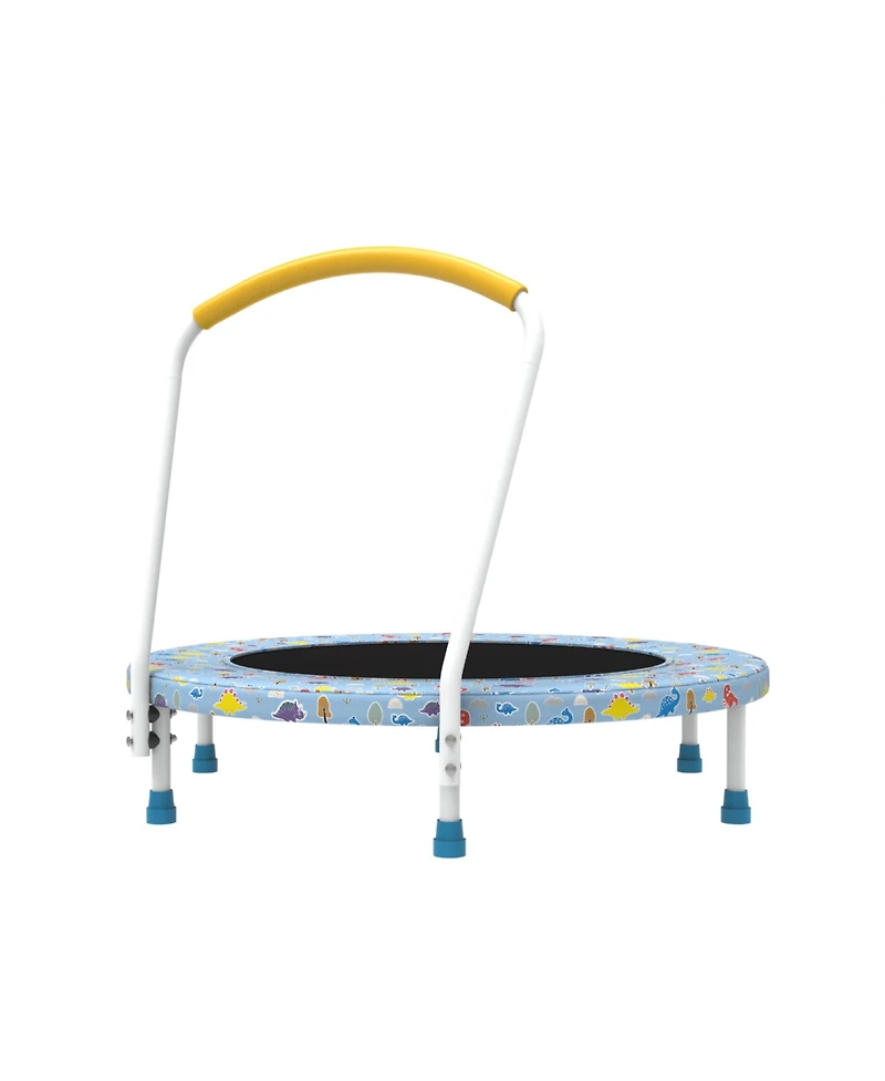 Zeny Mini Trampoline for Kids Indoor Outdoor with Handle Fun