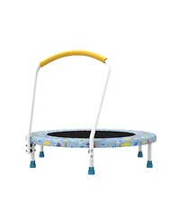 Zeny Mini Trampoline for Kids Indoor Outdoor with Handle Fun