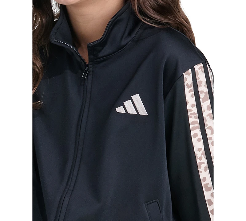 adidas Girls' 8-16 Long-Sleeve Jacket and Pants, 2-Piece Set