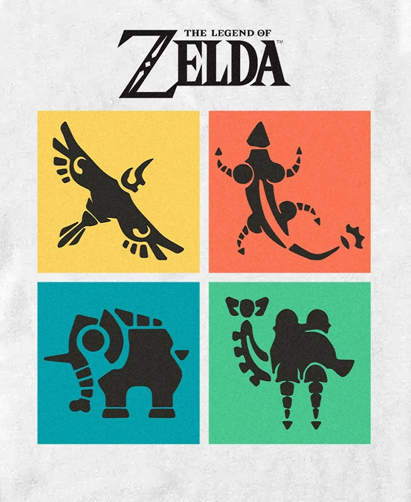 Fifth Sun Men's Nintendo Zelda Divine Beasts T-Shirt