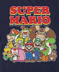 Fifth Sun Men's Nintendo Super Mario Retro Bros T-Shirt