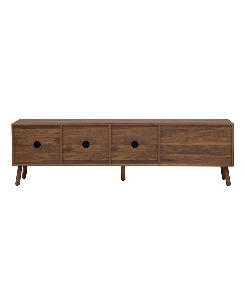 Streamdale Furniture 68" Mid-Century Modern Tv Stand for TVs up to 75