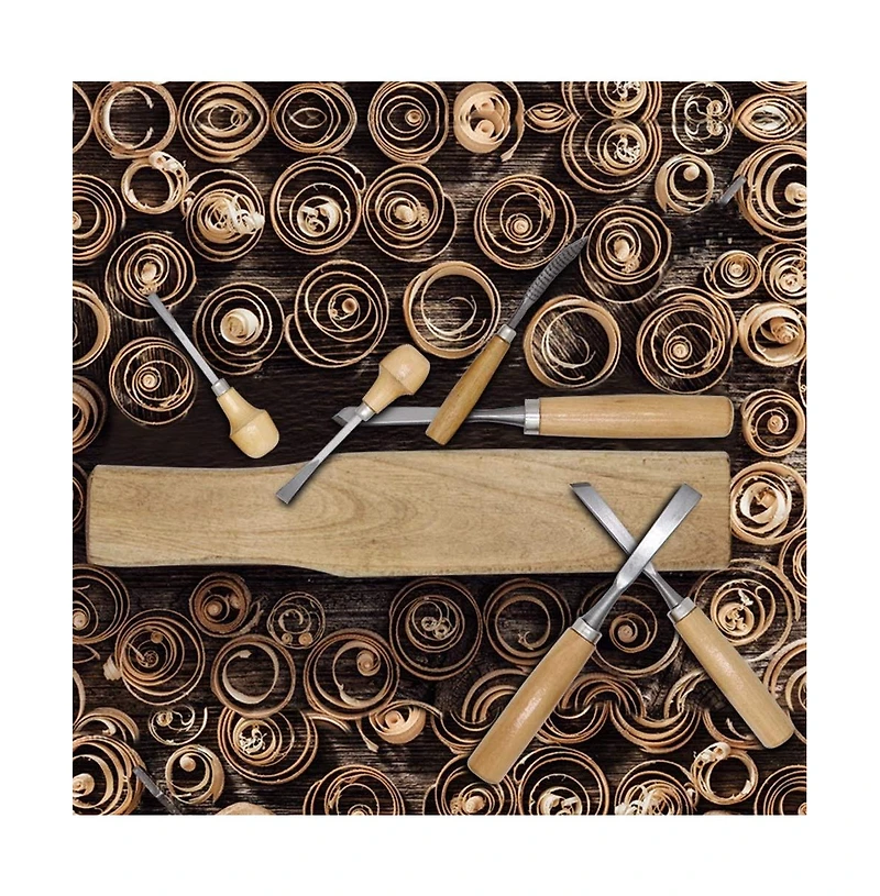 Xdovet Wood Carving Tools Set Chisel Gouge Whetstones Handle