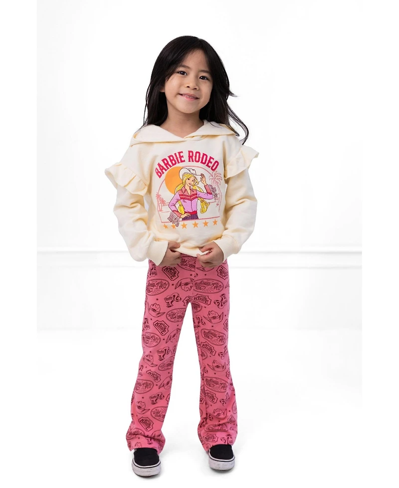 Barbie Girls (5 - 16) 2-Piece Fleece Hoodie and Leggings Set