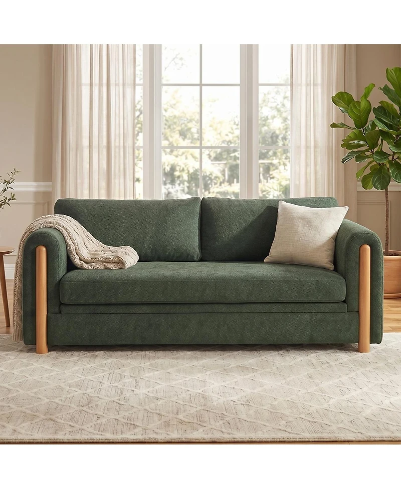 Streamdale Furniture Modern 3-Seater Upholstered Sofa