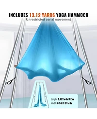 Vevor Yoga Swing Stand Hammock Aerial Silk Kit 551.15 lbs Load Yoga Frame