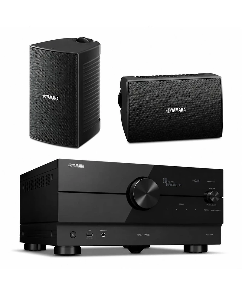 Yamaha Rx-A4A 7.2-Channel Av Receiver with Outdoor Speakers