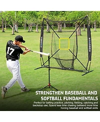 Aoligeijs 7×7ft Baseball Field Training Equipment