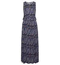 Lascana Women's Sleeveless Leopard Cheetah Print Maxi Dress
