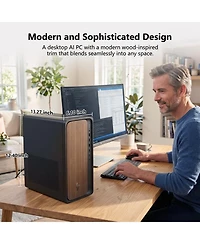 Hp OmniDesk M03 Business Desktop, Core Ultra 7 265, Intel Graphics, 32GB DDR5, 2TB Ssd, Wi-Fi 6, Wired Kb and Mouse, Win11 Pro