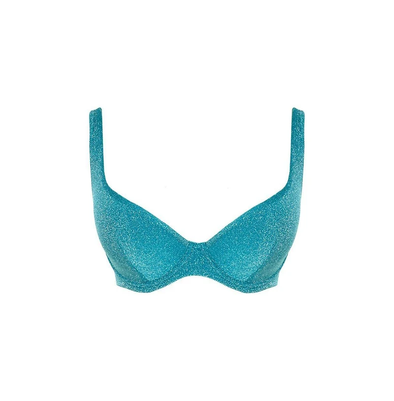 Panache Lingerie Women's Sparkle Billie Underwire Plunge Bikini Swim Bra