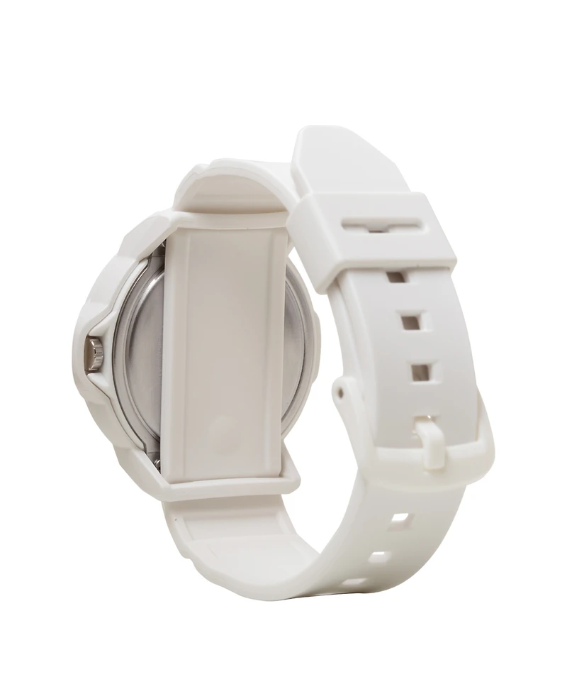 G-Shock Baby-g Women's White Resin Analog Watch 42.4mm