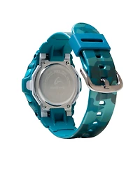 G-Shock Women's Baby-g Digital Blue Resin Watch 42.6mm