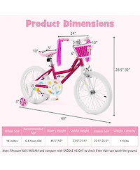 Slickblue Kids Bicycle with Training Wheels for Boys And Girls