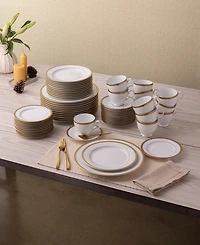 Noritake Charlotta Platinum Piece Dinnerware Set