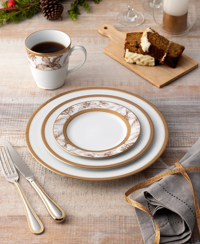 Noritake Charlotta Gold 5 Piece Place Setting