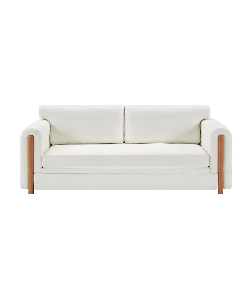 Streamdale Furniture Modern 3-Seater Upholstered Sofa, 79.1" Couch for Living Room
