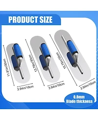 Xdovet Stainless Steel Pool Trowel Set Concrete Finishing Tools