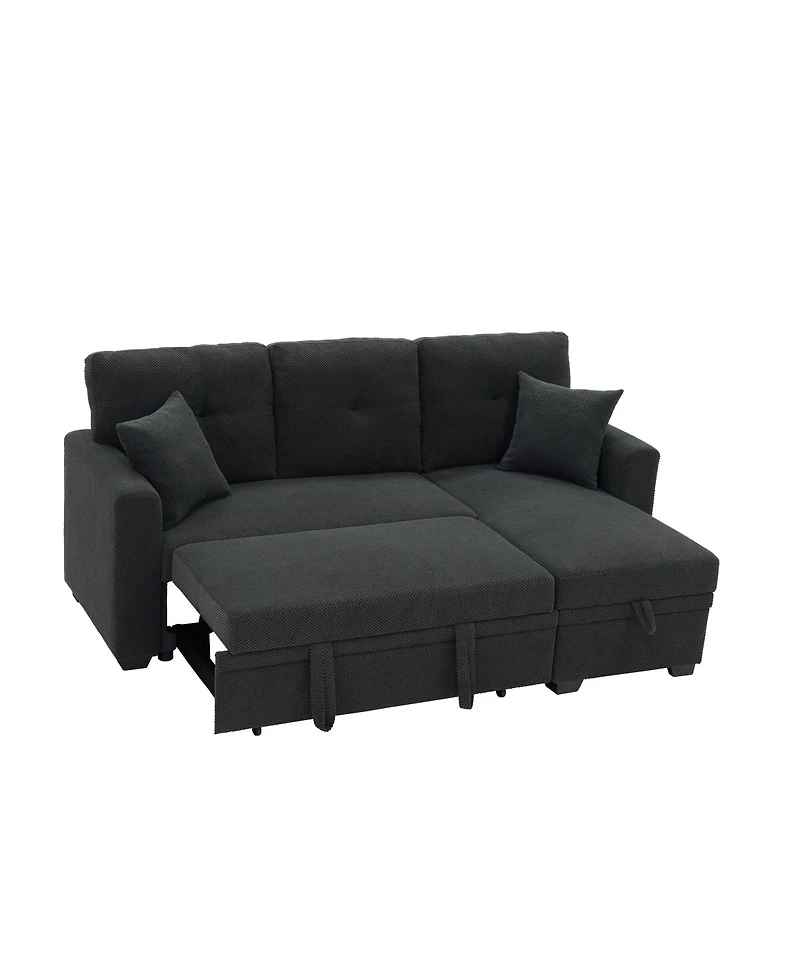 Streamdale Furniture Reversible Sleeper Sectional with Storage