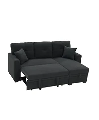 Streamdale Furniture Reversible Sleeper Sectional with Storage