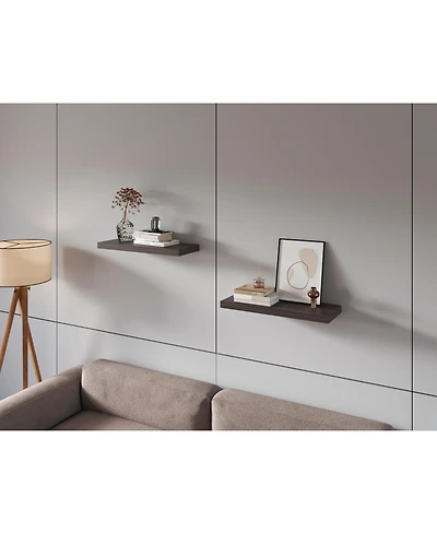 Fm Furniture Set of 2 Iva Floating Shelf
