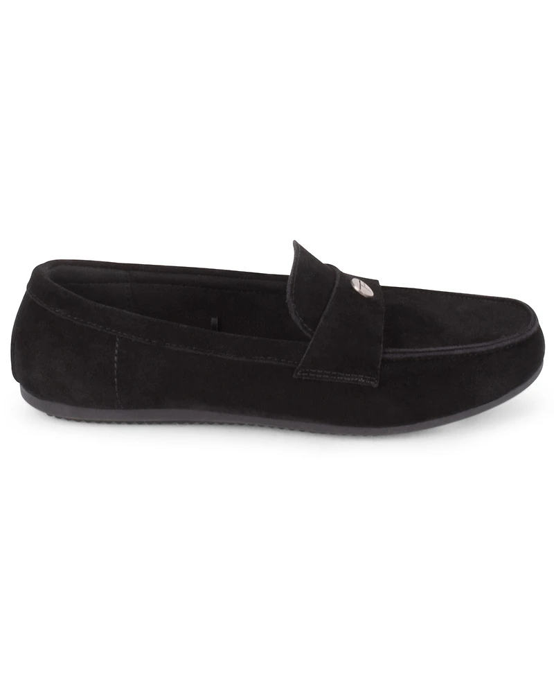 Tahari Women's Bendel Suede Slip-On Loafers