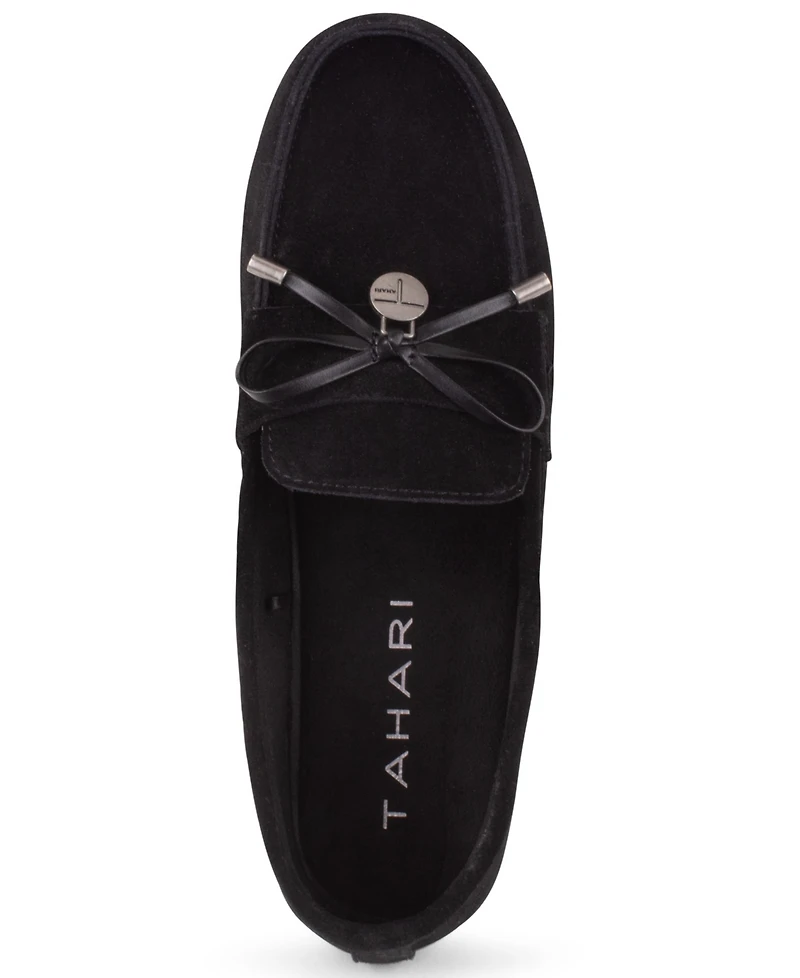Tahari Women's Bergdorf Suede Slip-On Loafers