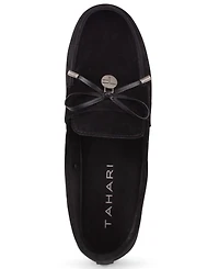 Tahari Women's Bergdorf Suede Slip-On Loafers