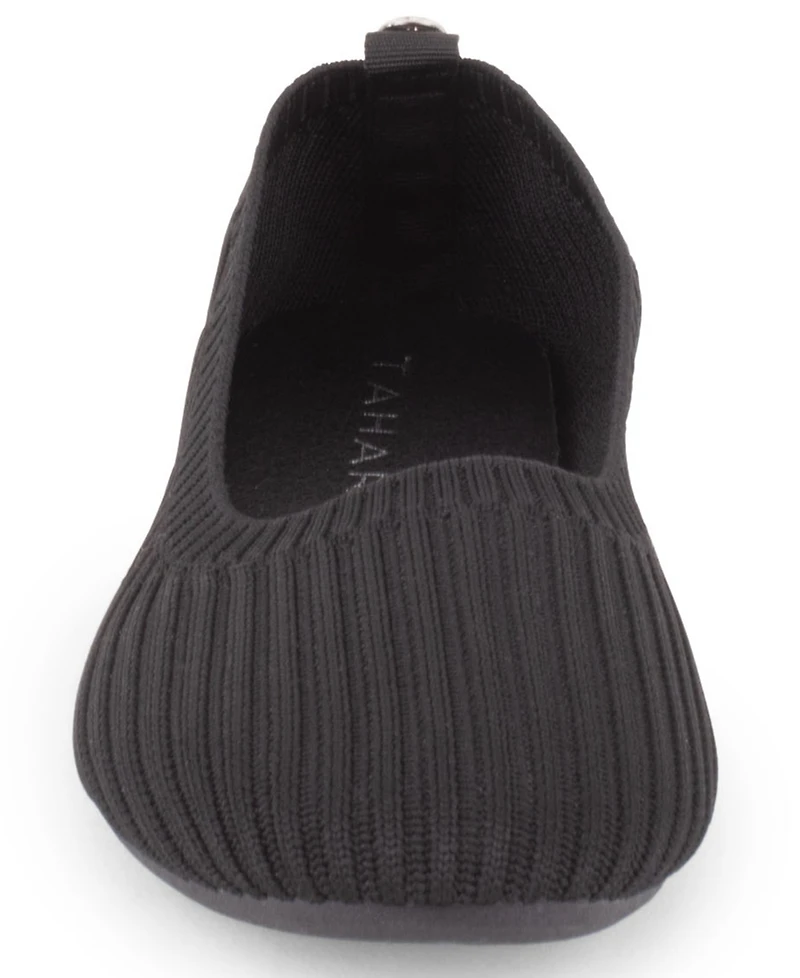 Tahari Women's Clementia Knit Slip-On Flats