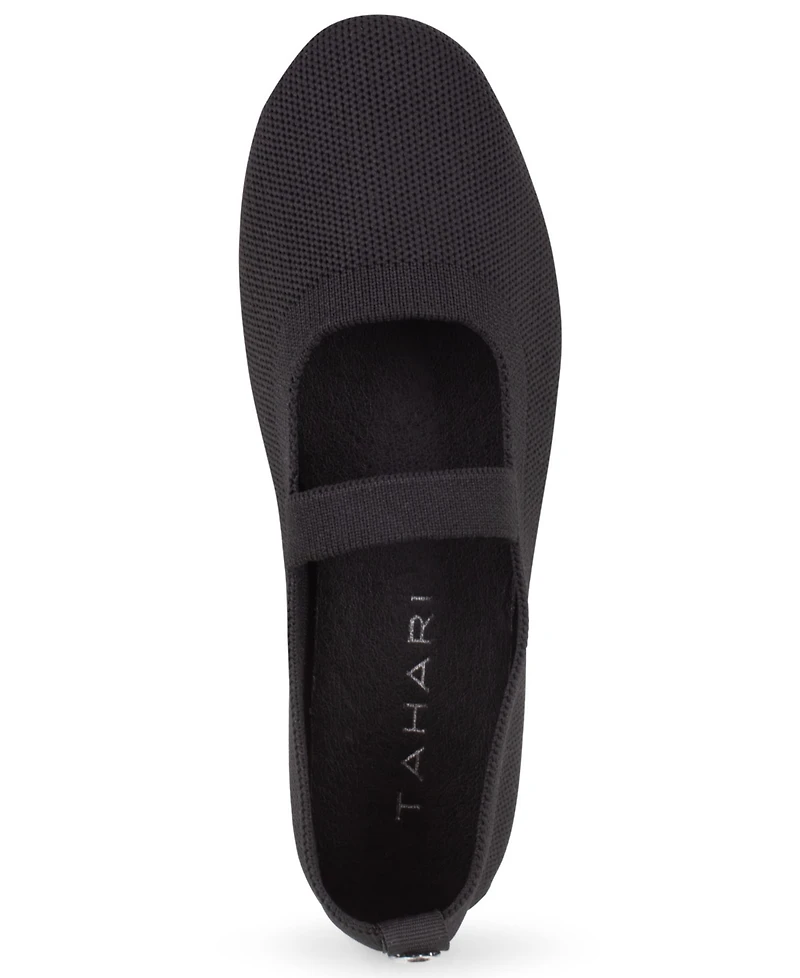 Tahari Women's Ambrosia Slip-On Mary Jane Flats