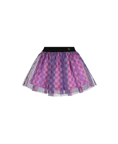 Deux par Little and Big Girl ( 6 to 12 ) Skirt Checkered Print