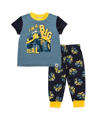 John Deere Toddler Boys (2T-4T) 2-Piece Pajama Set