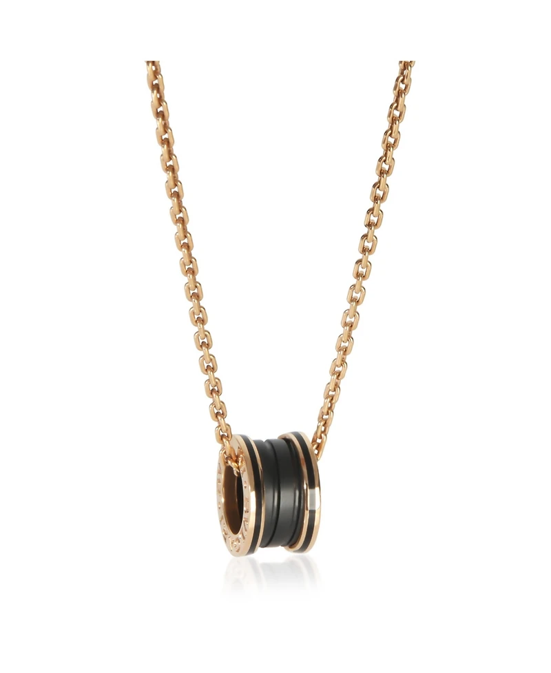 Pre-Owned Bvlgari Rose Gold B.zero1 Necklace