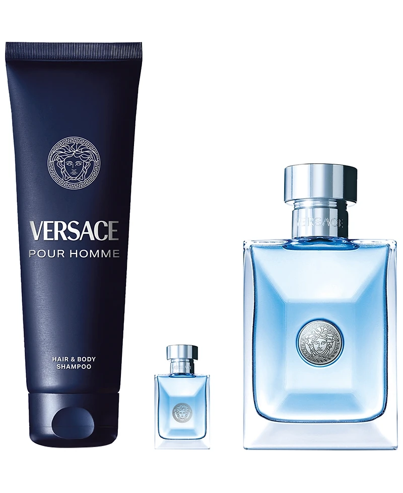 Versace 3-Piece Pour Homme Eau de Parfum Gift Set