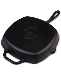 Victoria 10" Cast Iron Deep Grill Pan