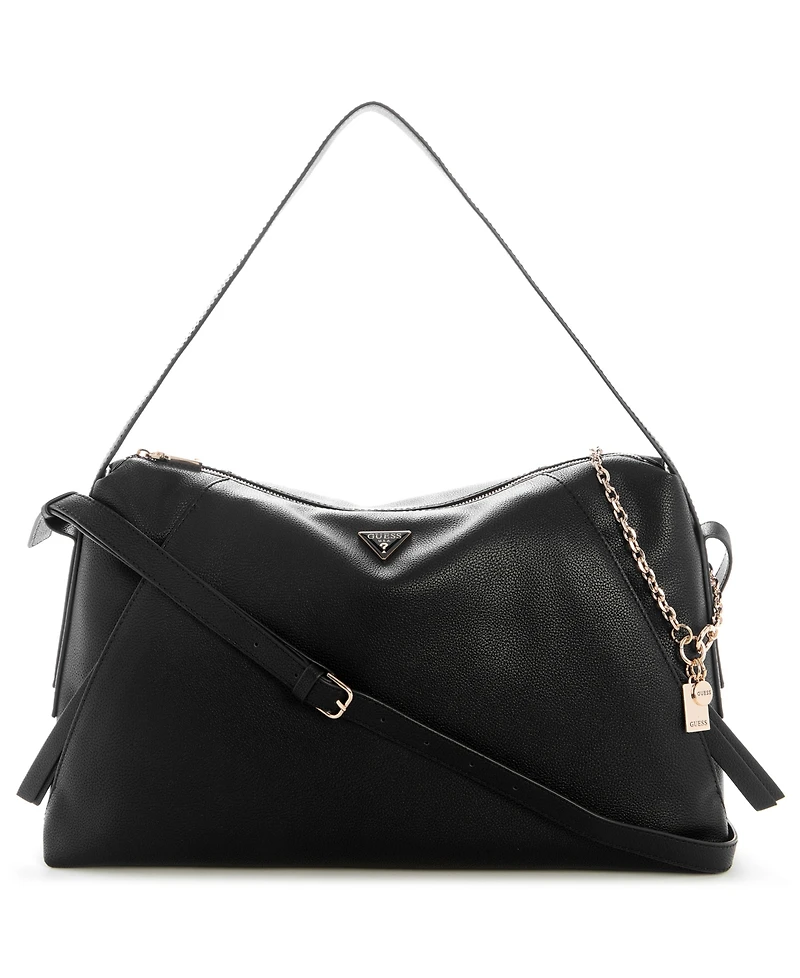 Guess Devon Extra-Large Zip-Top Shoulder Handbag