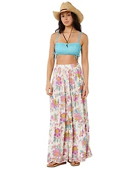 Rip Curl Women's Half Moon Bay Button Through Maxi Skirt