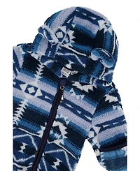 Deux par Baby Boy 3M to 24 M Mid-Season Plush One-Piece Outerwear Aztec