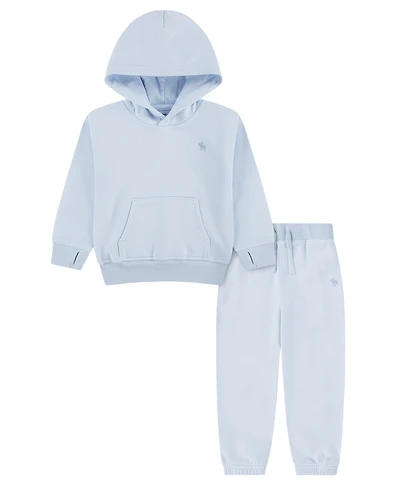 abercrombie kids Toddlers' 2T-5T Essential Hoodie and Pants, 2-Piece Set