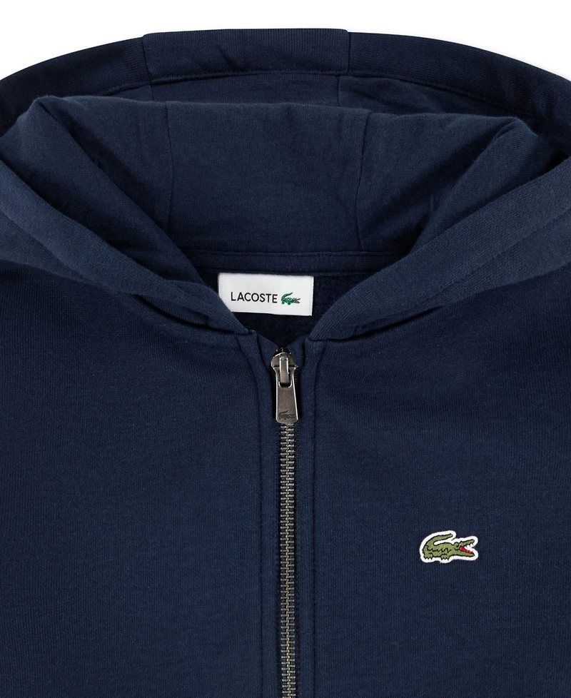 Lacoste Boys' 10-16 Long-Sleeve Full-Zip Hoodie