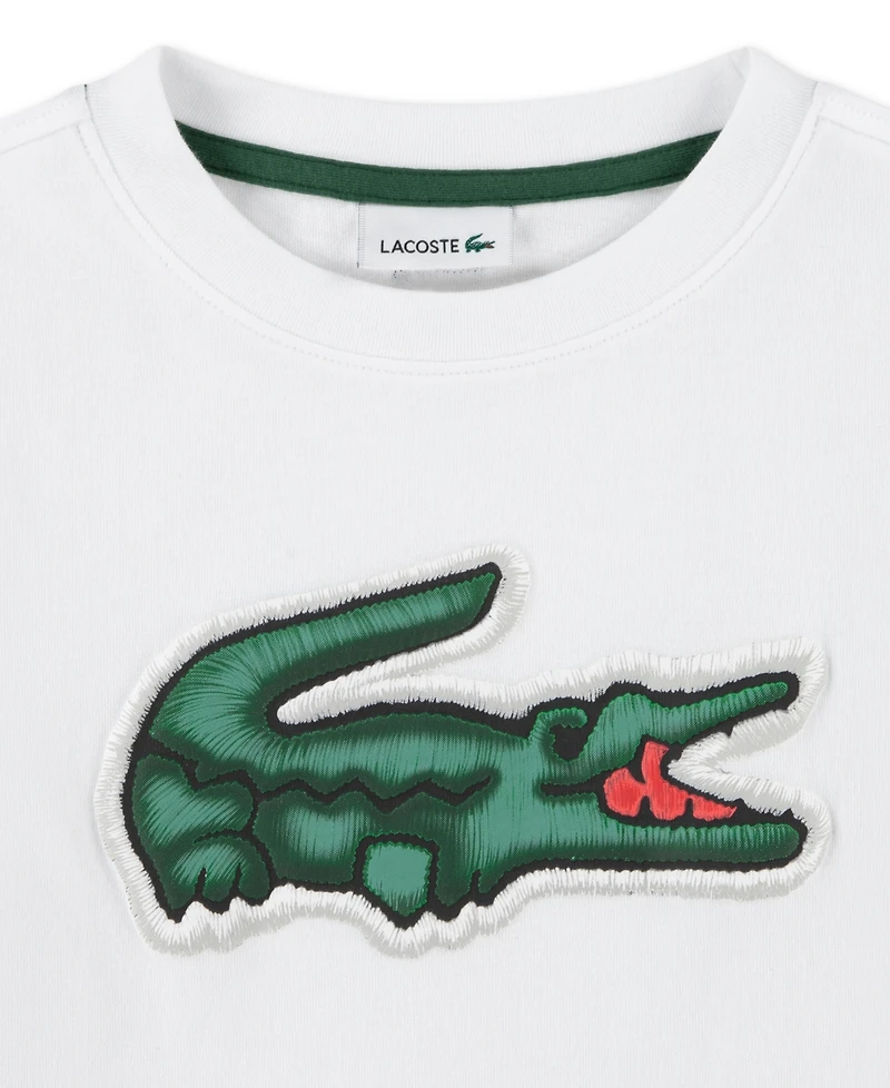 Lacoste Boys' 10-16 Short-Sleeve Logo Patch T-Shirt
