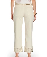 The Noli Shop Women's Ren Cropped Cuff Jean