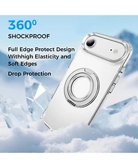 Alpha Digital iPhone 17 Series Magnetic Ring Stand, Shockproof Case