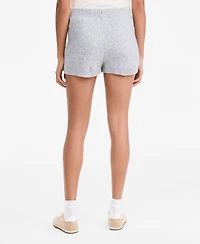 And Now This Women's Cable-Knit Pull-On Mid-Rise Shorts, Macy's Exclusive