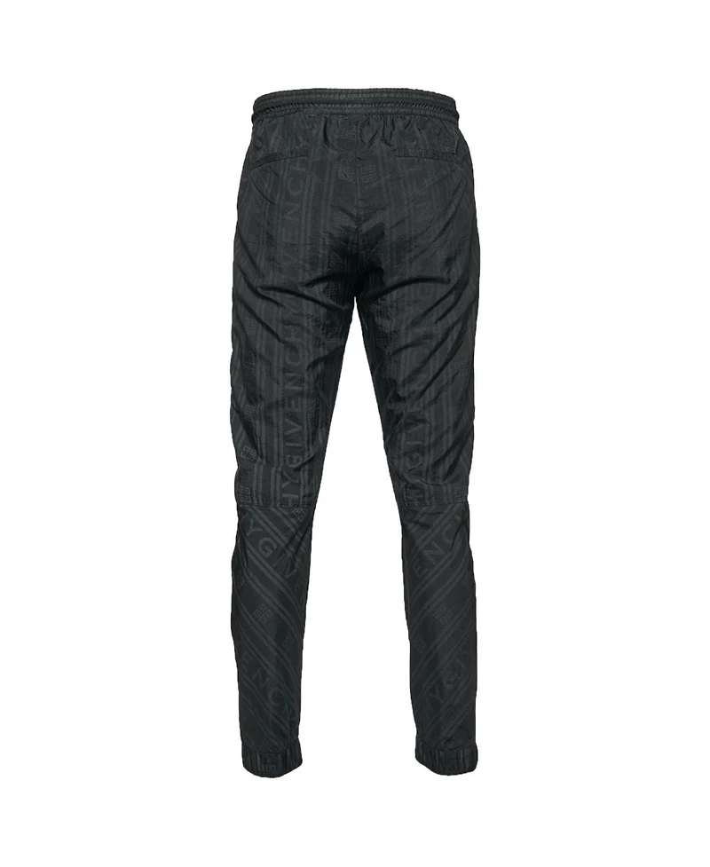 Pre-Owned Givenchy Men's Logo Striped Nylon Trousers