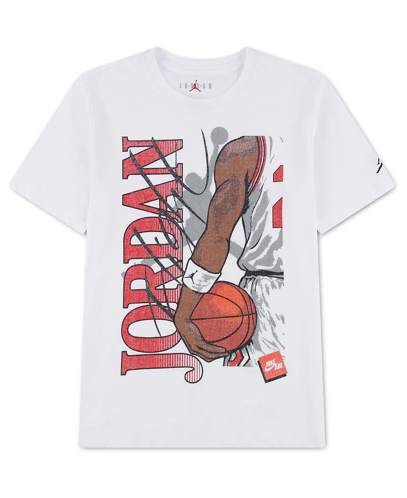 Jordan Boys' 8-20 Short-Sleeve Graphic T-Shirt