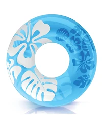 Intex Colorful Transparent Inflatable Swimming Pool Single Ring Float