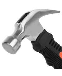 Xdovet Stubby Claw Hammer Soft Rubber Handle Home Diy Woodwork Camping