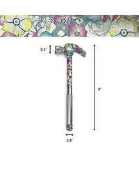 Xdovet 6 1 Hammer Multifunction Claw Tool Flower Print